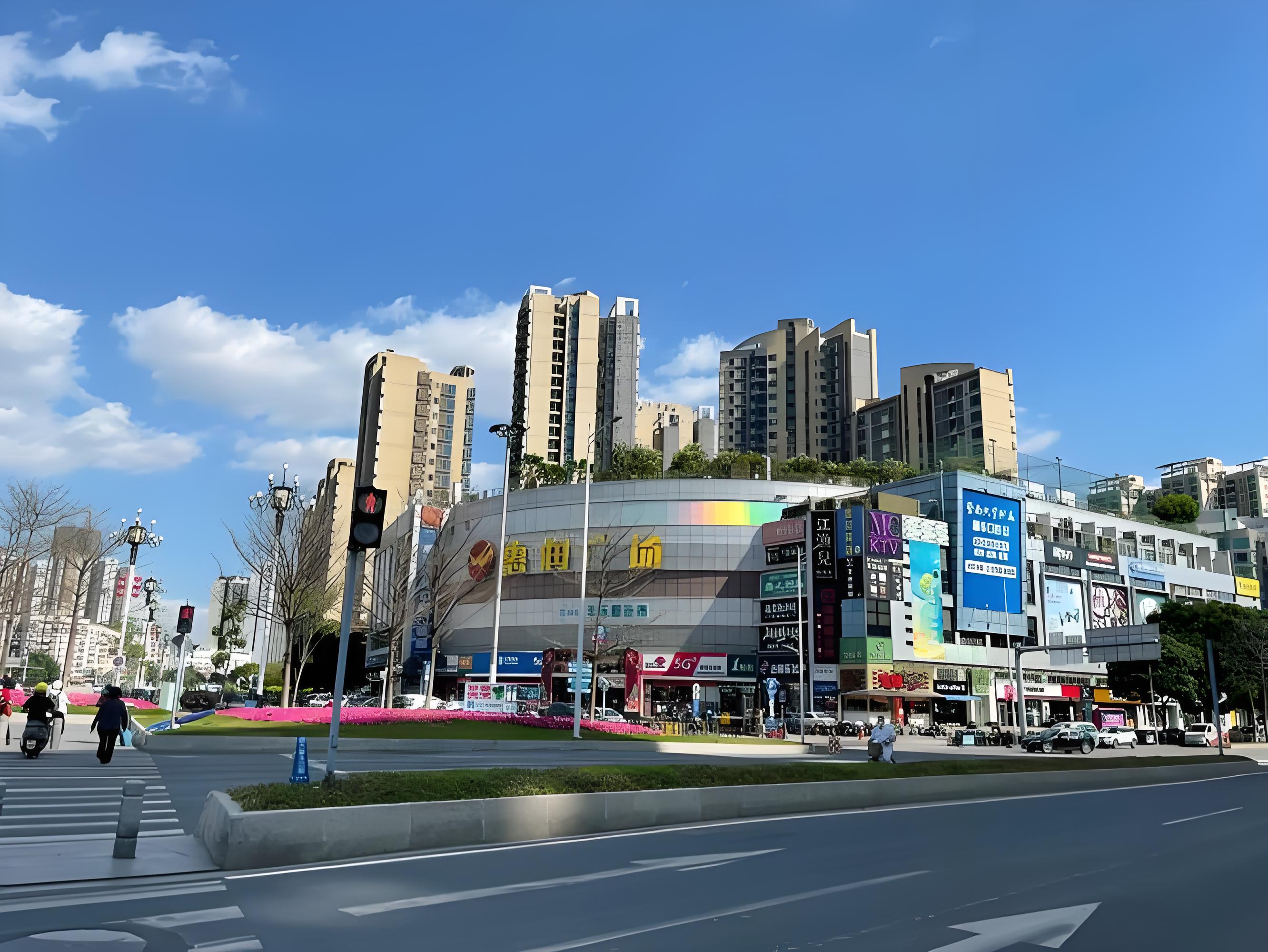 “商场清洁机器人”