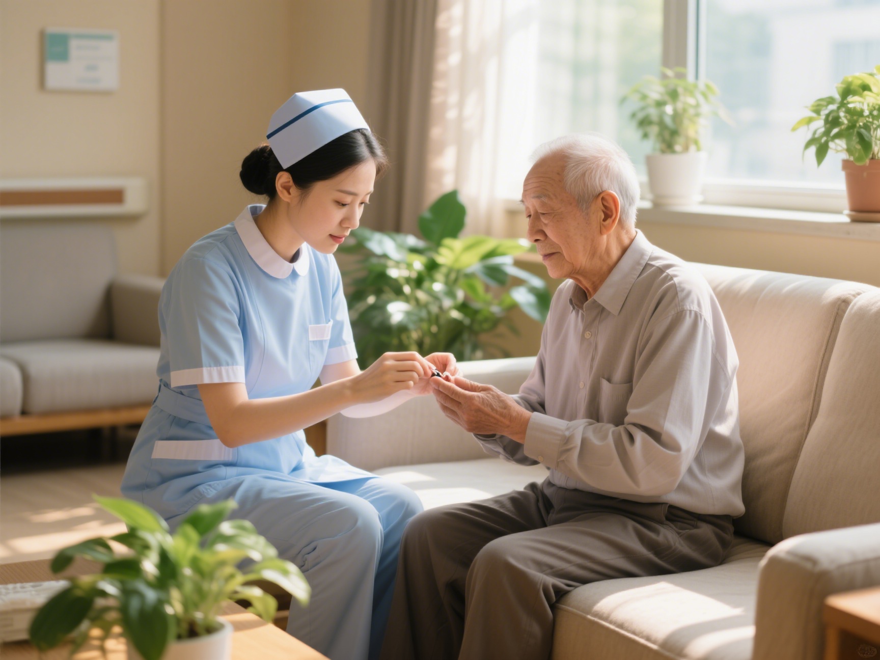 ”养老服务机器人“